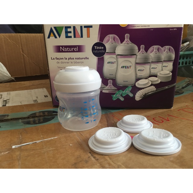 miếng chặn bình trữ sữa Avent natural