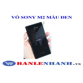 VỎ LƯNG SONY M2 MÀU ĐEN [VỎ ZIN, XỊN]