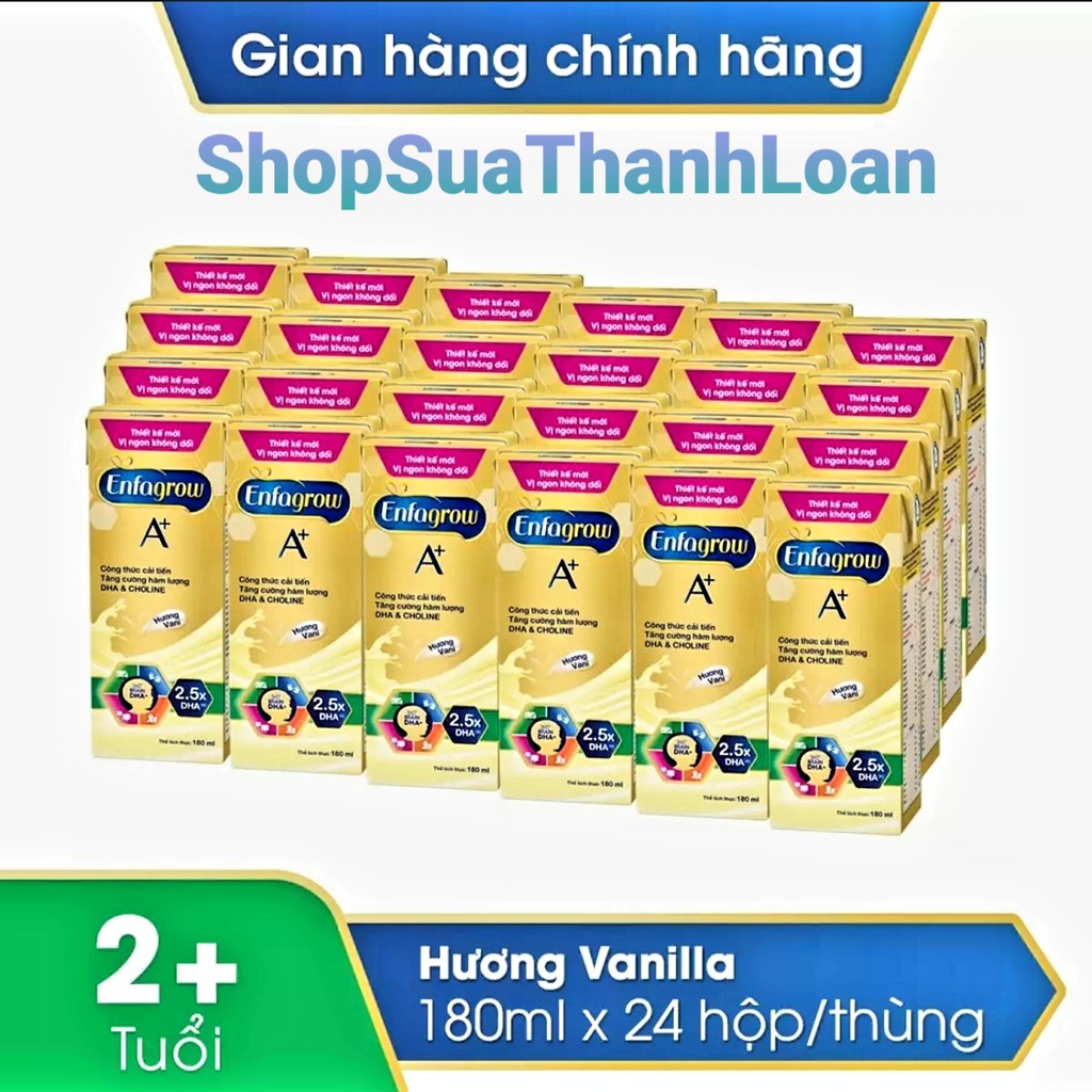 [HSD T9-2021] Lốc 3 hộp Sữa Enfagrow A+4 360 Brain Plus Vanilla (180ml)