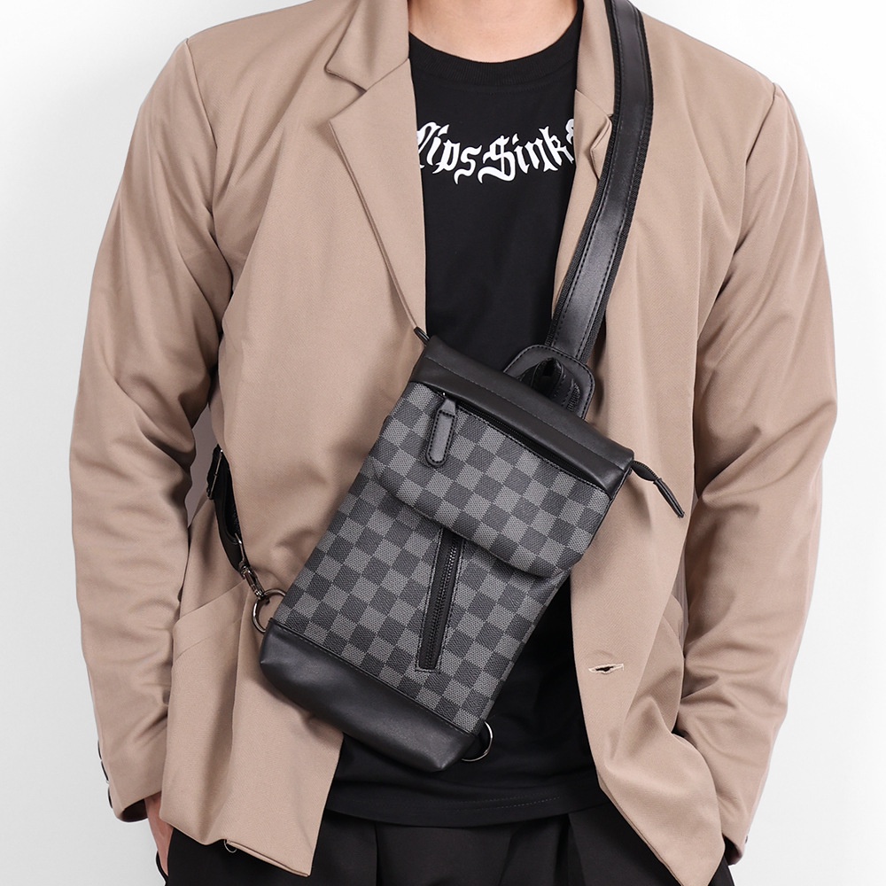 Túi đeo chéo nam nữ thời trang cao cấp RIKY túi bao tử nam nữ phong cách đeo vai trẻ trung