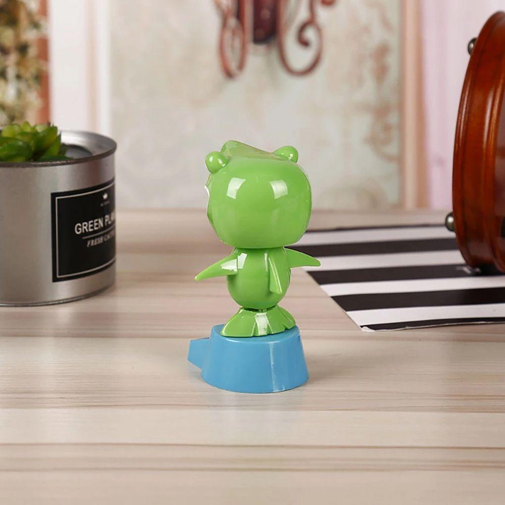 DARNELL Búp Bê Cá Mập Nhảy Múa Trang Trí Xe Hơi Đồ Chơi Dùng Năng Lượng Mặt Trời