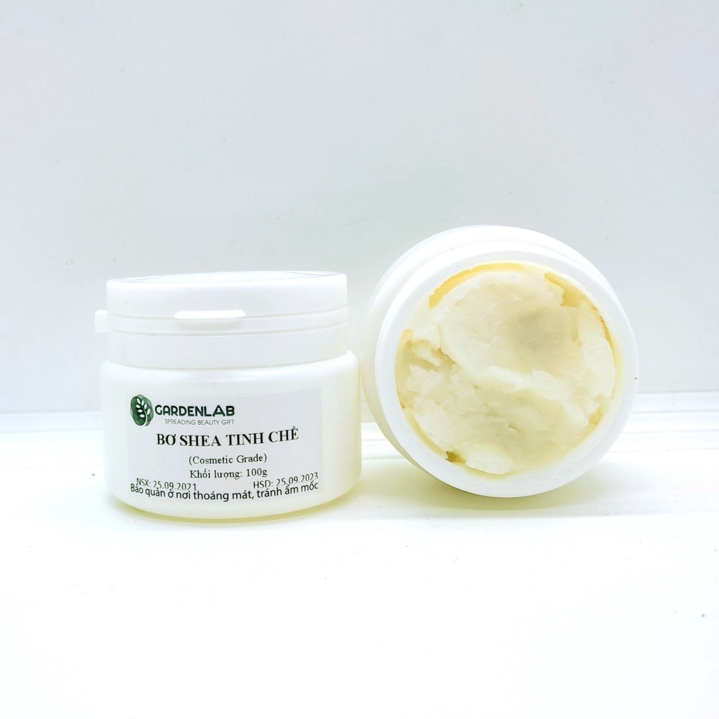 100GR BƠ SHEA TINH CHẾ - NGUYÊN LIỆU MỸ PHẨM - NGUYÊN LIỆU LÀM SON
