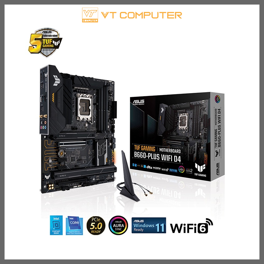 Bo Mạch Chủ Asus B660 / B660M Các Dòng / DDR4 / Socket 1700 / Bảo Hành 36 Tháng