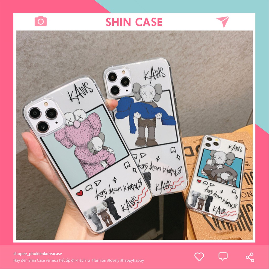 Ốp lưng iphone Kaws One viền trong chống ố 5/5s/6/6plus/6s/6splus/7/7plus/8/8plus/x/xr/xs/11/12/pro/max/plus/promax | BigBuy360 - bigbuy360.vn