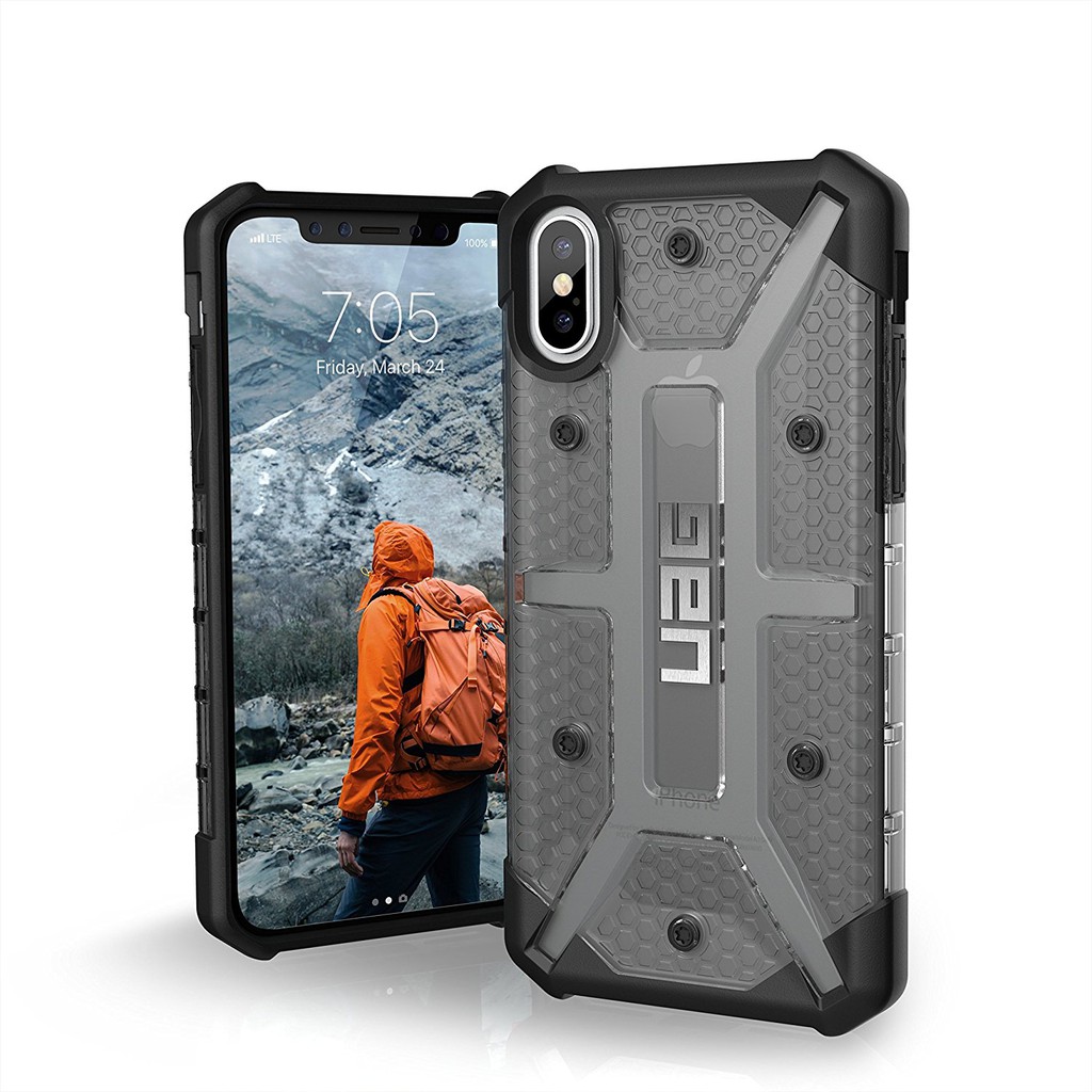 Ốp lưng iPhone X / iPhone Xs UAG Plasma Armor trong suốt, chống sốc ( USA )