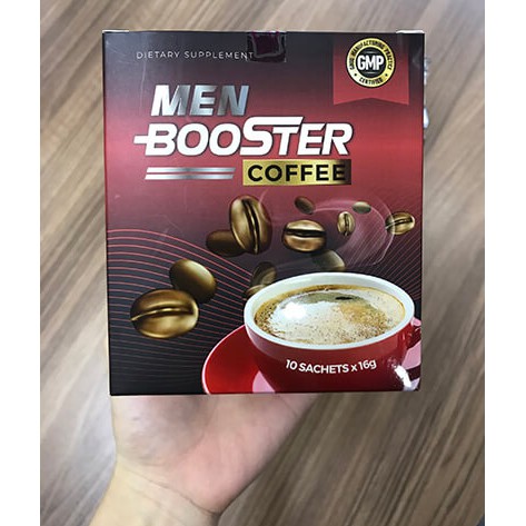 Cà phê tăng cường sinh lý Men Booster Coffee - 10 gói 16g