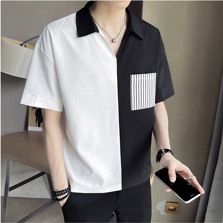 Áo Sơ Mi, Áo Sơ Mi nam chất liệu Đũi , trẻ trung, chất liệu mát, ko nhăn, không nhàu. không xù, thấm mồ hôi  H63