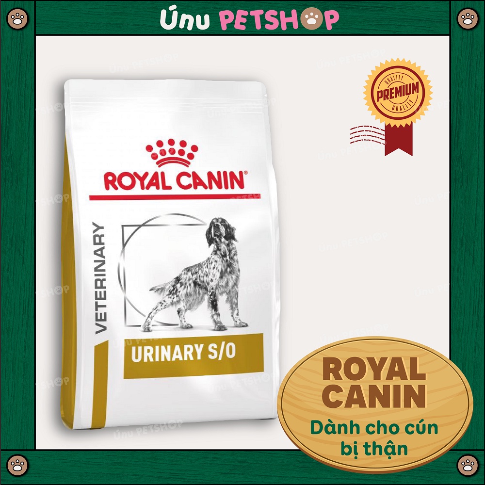 Thức ăn hạt ROYAL CANIN URINARY S/O hỗ trợ tiết niệu cho cún - Túi 2KG - Ú Nu Pet Shop
