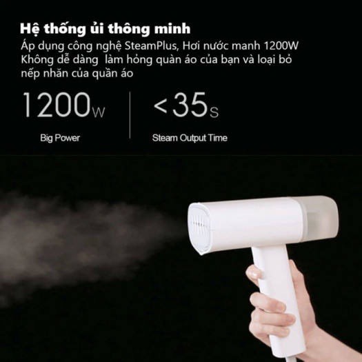 Bàn ủi hơi nước cầm tay Xiaomi Mijia Zanjia GT-306LW 1200W