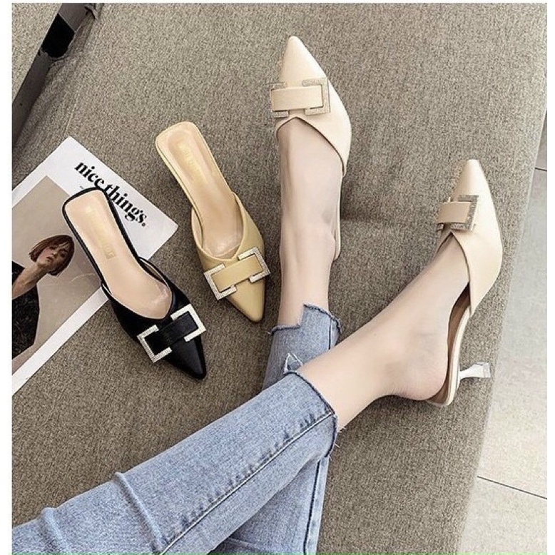DÉP SỤC MŨI NHỌN KHOÁ GÓT NHỌN 5P