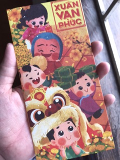 Combo 250 bao lì xì thuần Việt