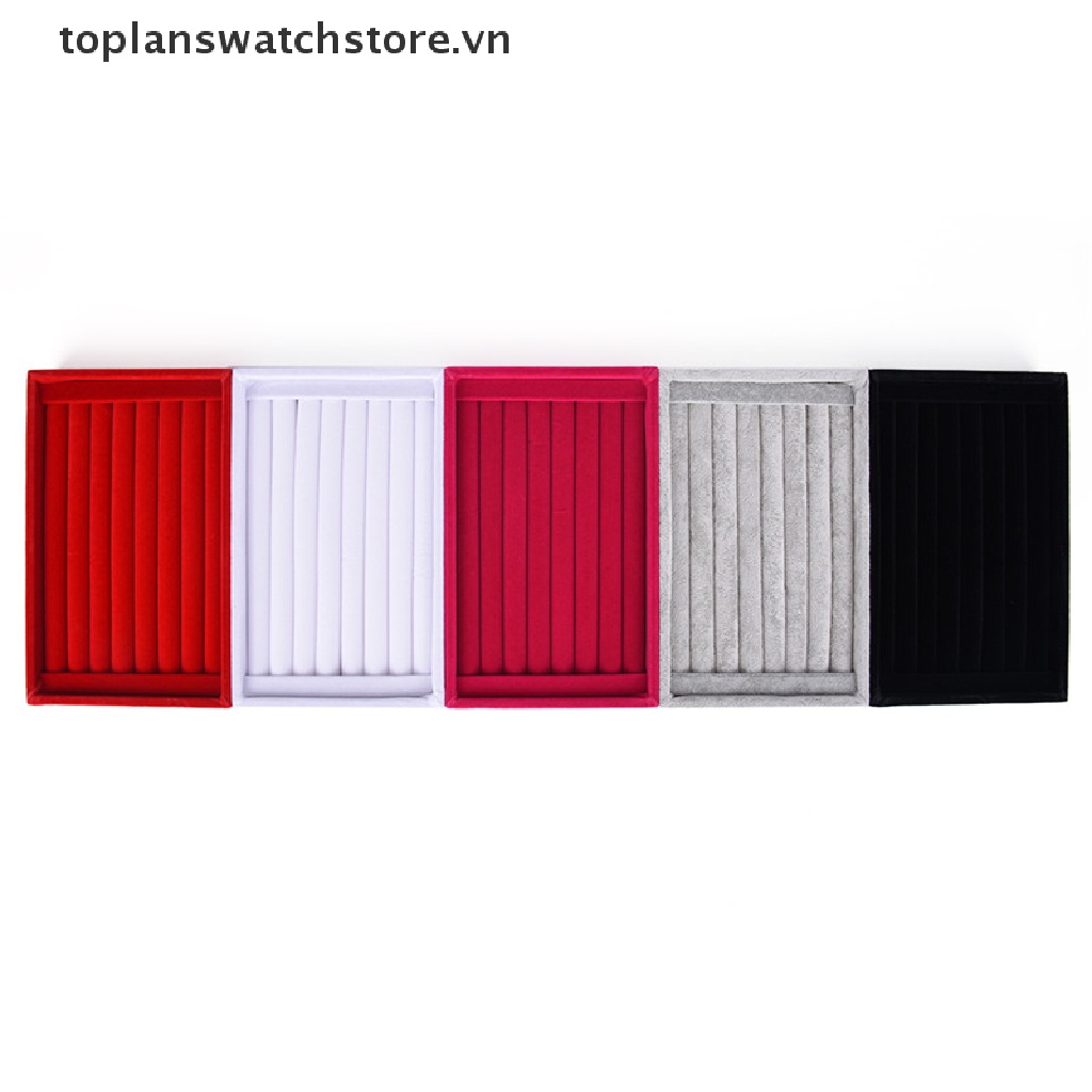 Giá Đỡ Trưng Bày Bông Tai / Nhẫn Bằng Nhung Độc Đáo Tiện Dụng