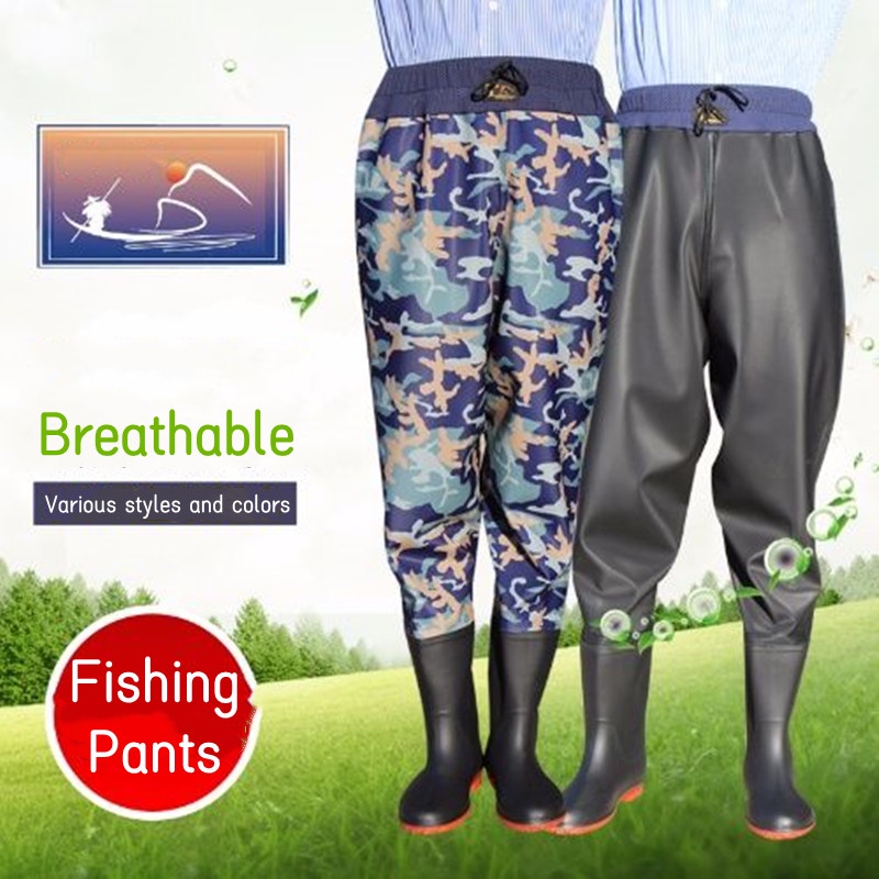 Quần Đi Mưa Dày Dặn Chống Thấm Nước Che Phủ Toàn Thân