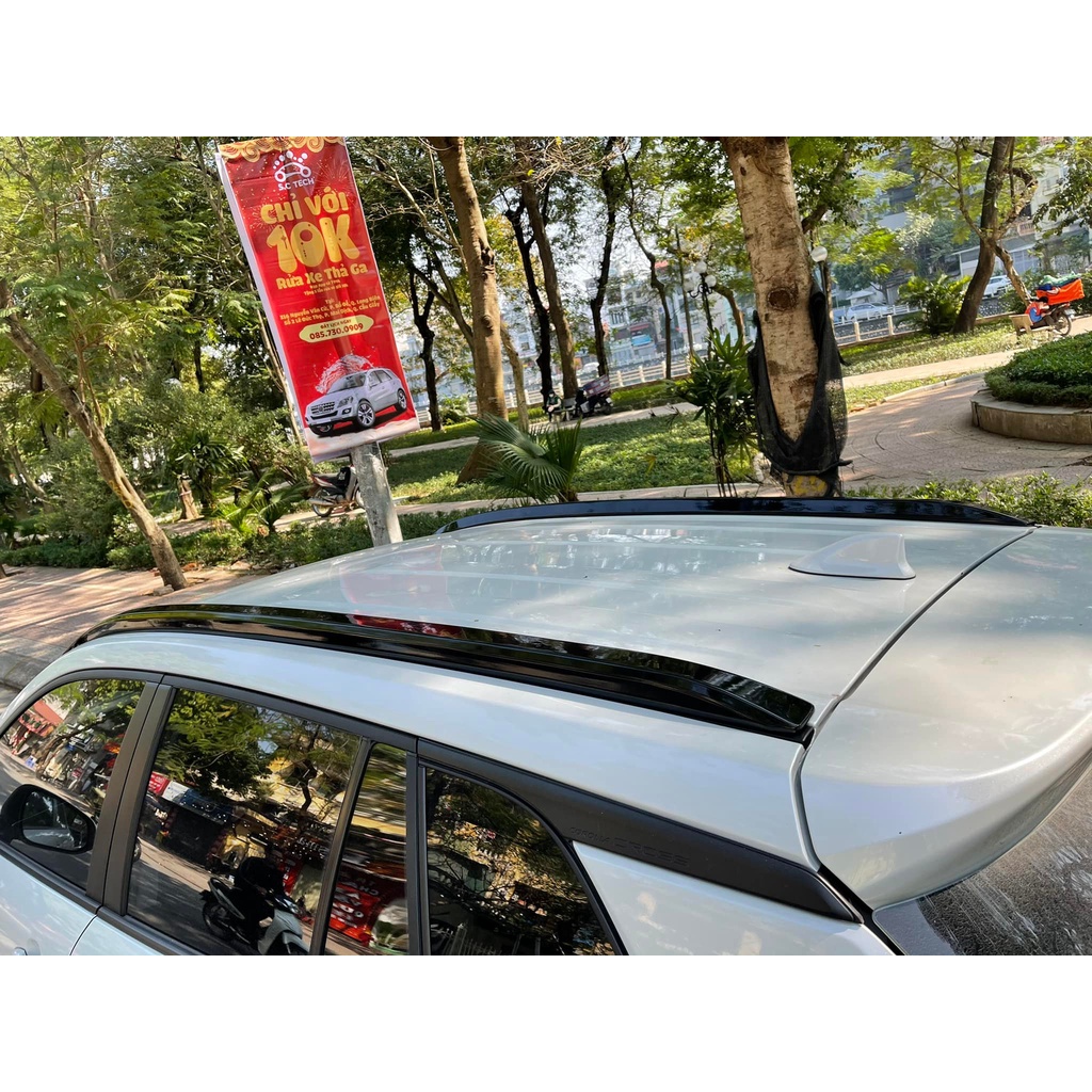 Bộ 2 Thanh Giá Nóc Xe Toyota Raize 2021 2022 Màu đen Thể Thao kiểu dáng hiện đại, mạnh mẽ