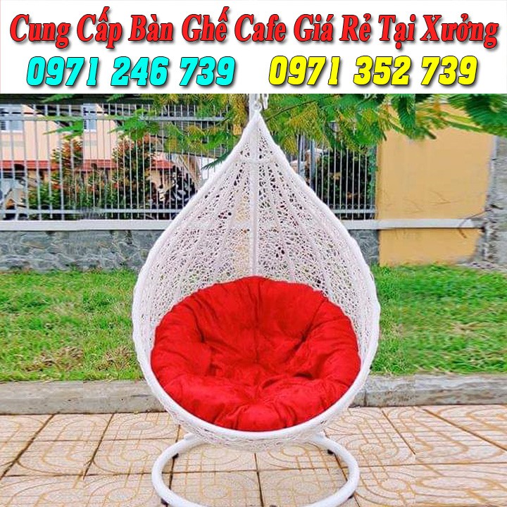 Xích đu giá rẻ tại xưởng sản xuất (bao gồm nệm+gối)