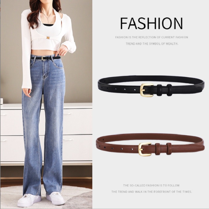 Thắt Lưng Nữ ,Dây Nịt Nữ Bản 2,3CM Thiết Kế Thời Trang,Chất Liệu Da Cao Cấp - HATLN002