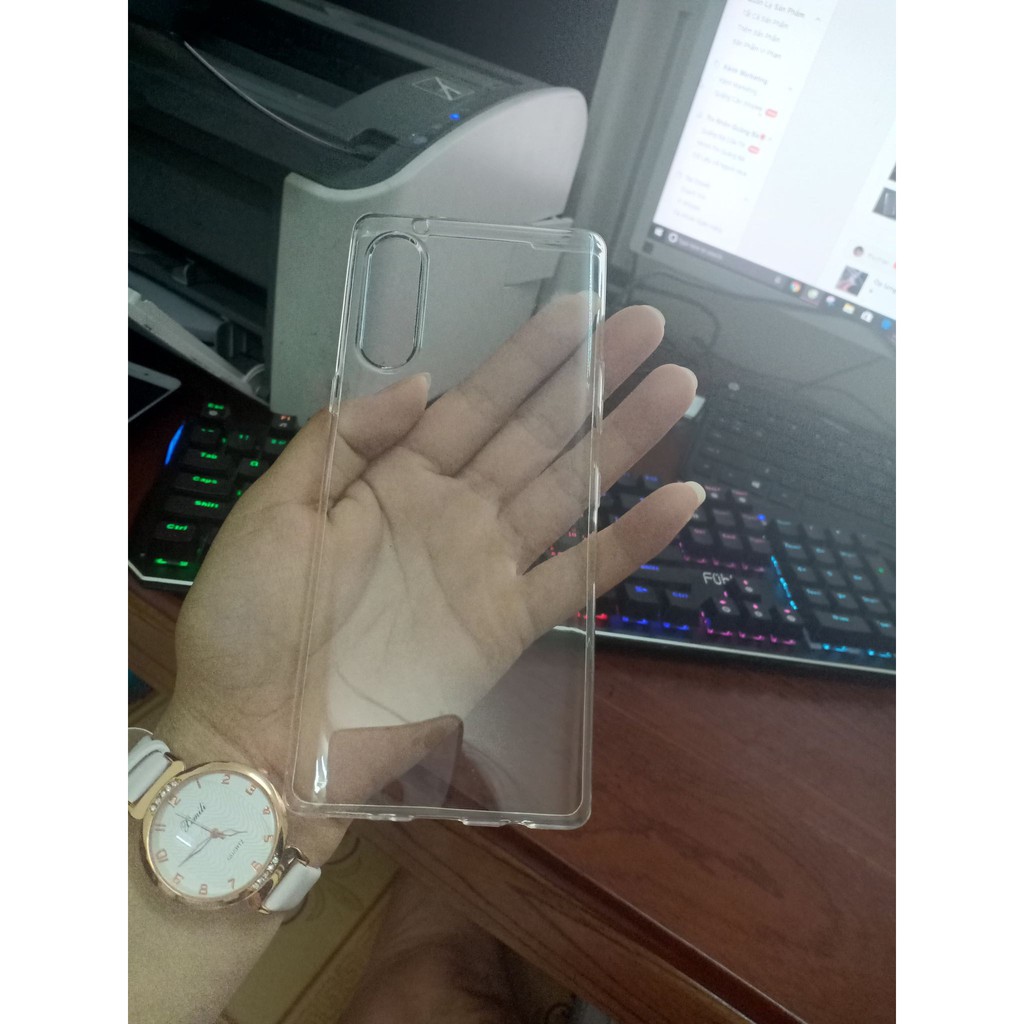 ỐP Silicon trong suốt cho LG Velvet G9