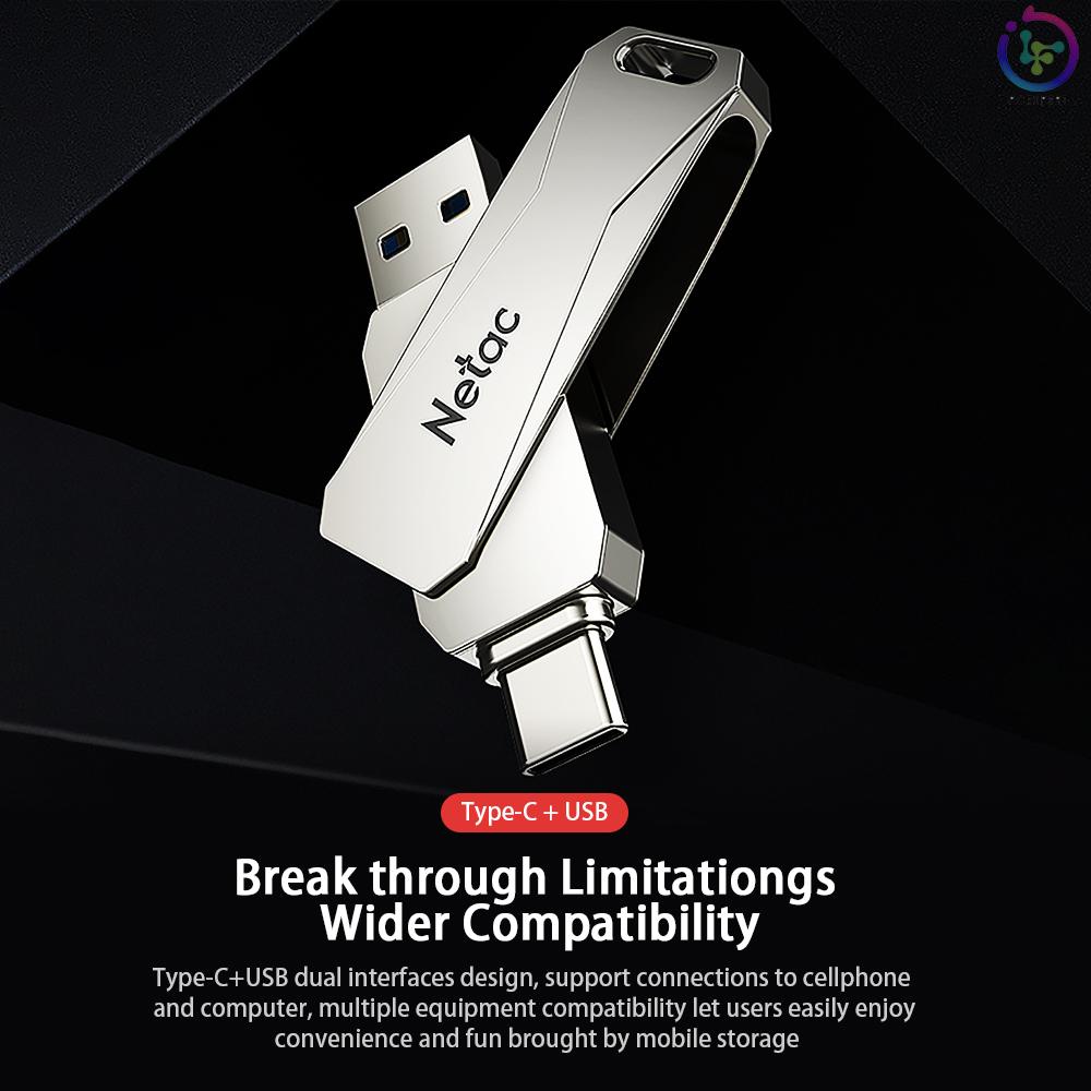 Ổ Đĩa U782C 64gb Type C + Đầu Cắm Usb Cho Điện Thoại