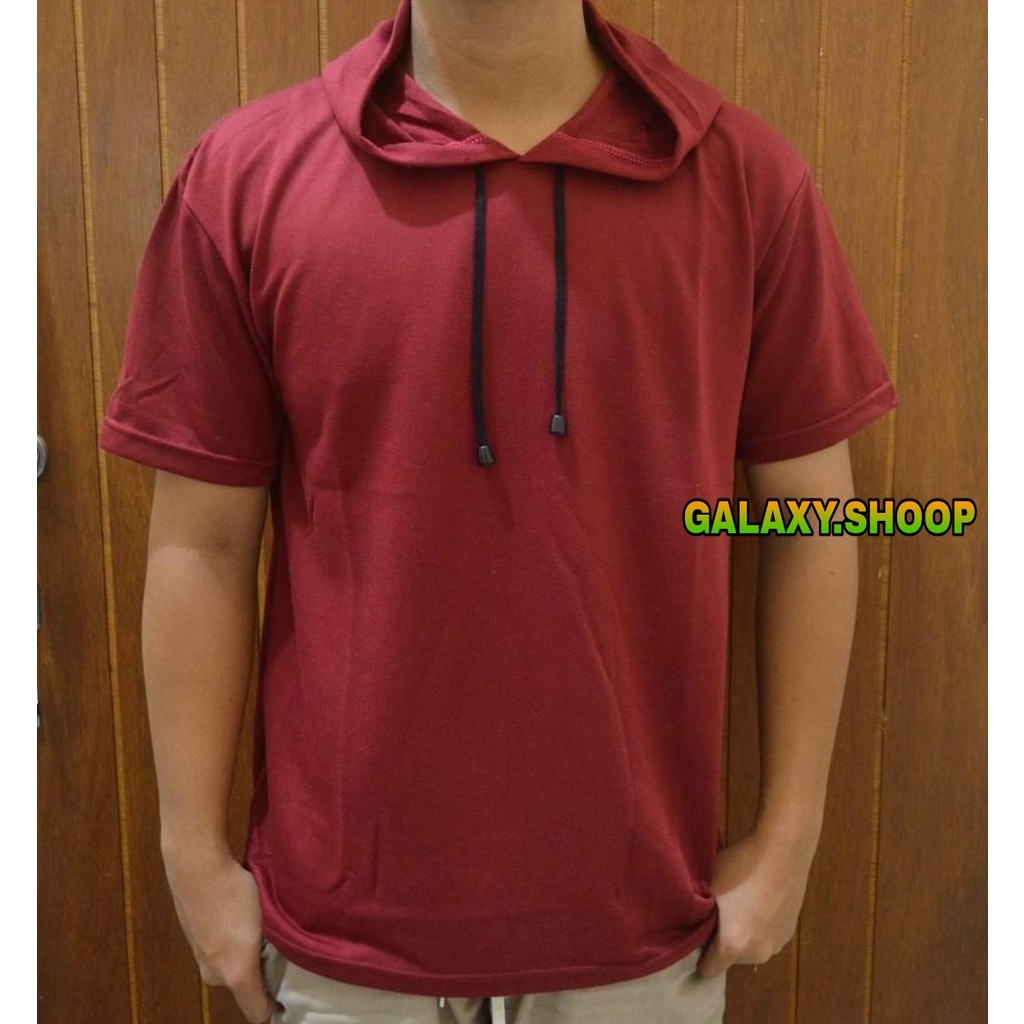 Galaxy.shop | Áo Thun Tay Ngắn Màu Trơn Năng Động Thời Trang Cho Nam Và Nữ