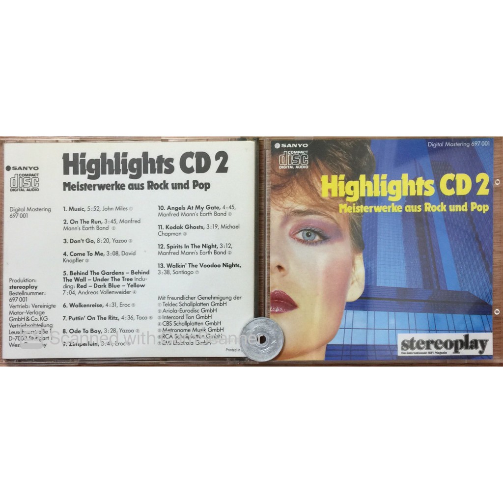 stereomate - CD gốc: Stereoplay Highlights CD 2 [Audiophile]
