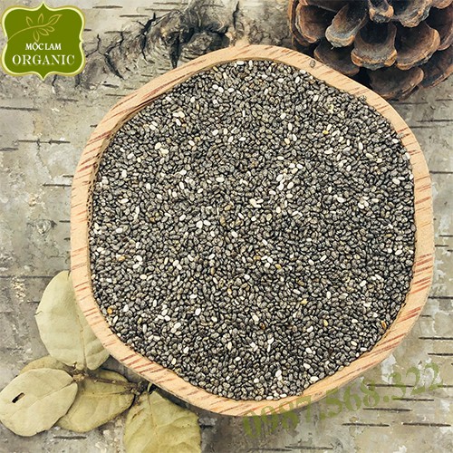 Hạt chia cao cấp giàu dinh dưỡng Mộc Lam Túi zíp 100g