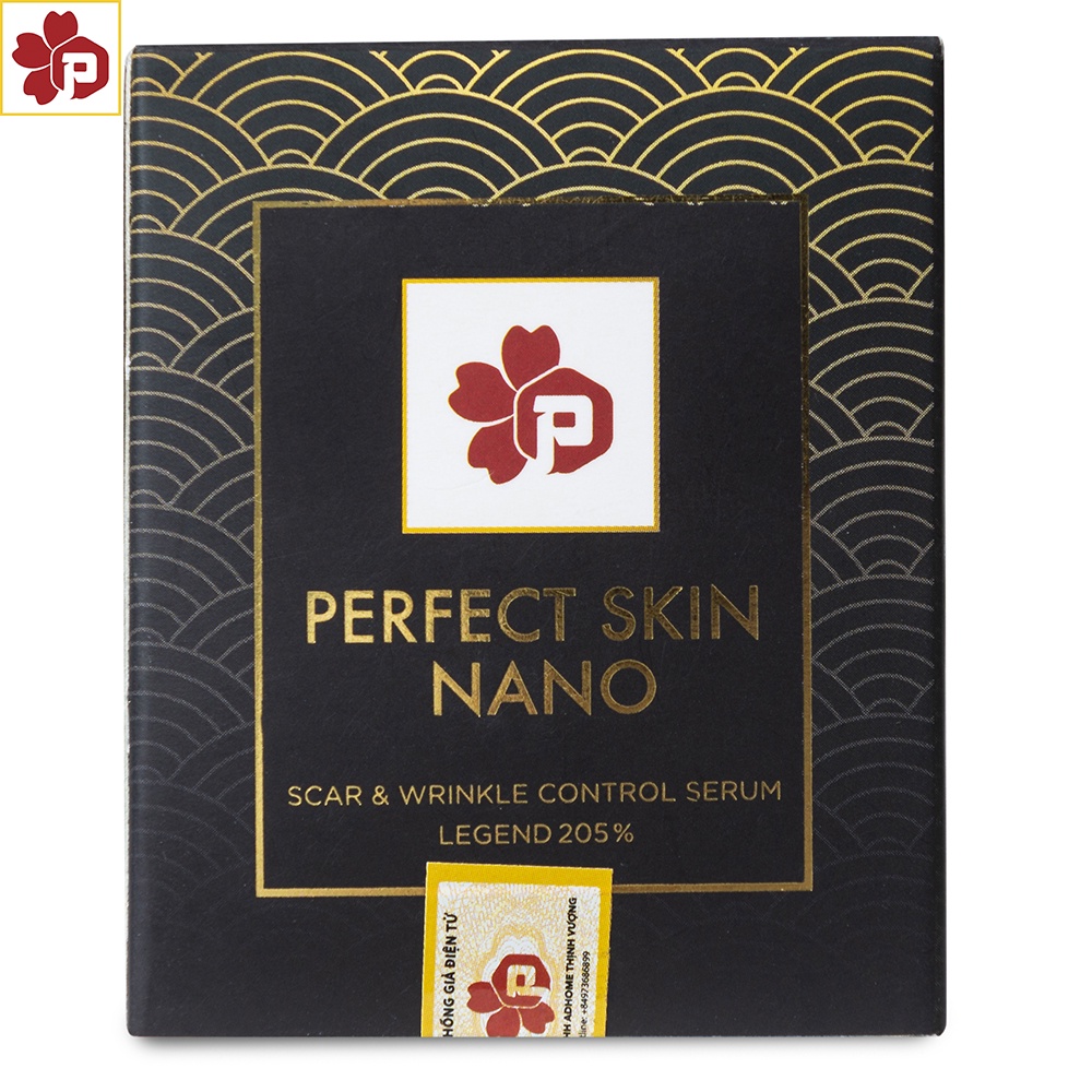 Tế bào gốc Perfect Skin Nano 205 serum Nhật Bản hỗ trợ phục hồi da sau tổn thương cho làn da căng bóng tươi trẻ lọ 4ml