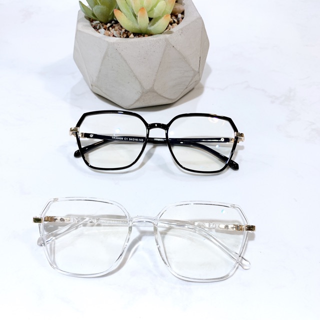 Gọng kính cận thời trang mắt đa giác TH30009 - Kính mắt giả cận thời trang Hàn Quốc | BigBuy360 - bigbuy360.vn
