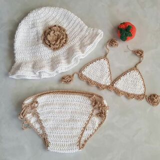 Bikini len xinh cho bé dưới 6 tháng