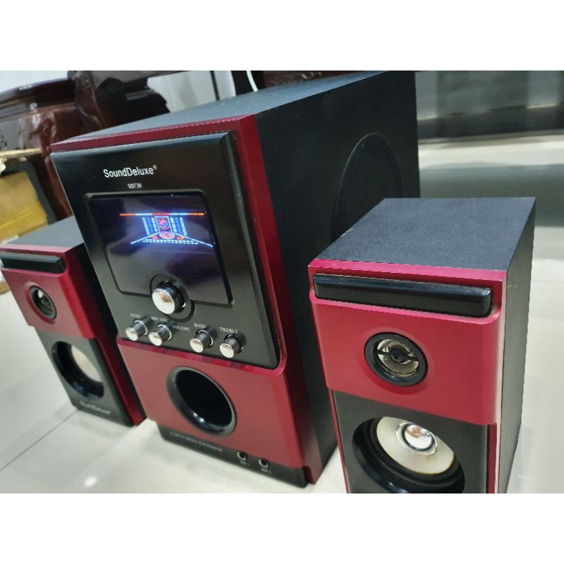 Loa vi tính SoundDeluxe SD730 2.1 Đã qua sử dụng (có kèm jack 3.5)