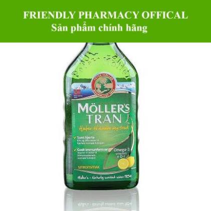 DẦU GAN CÁ TUYẾT HƯƠNG CHANH (MOLLER'S DOBBEL OMEGA-3) 250ML