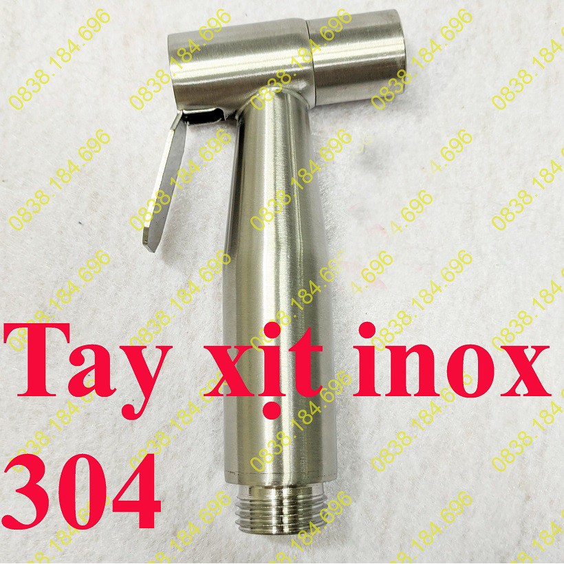 Tay xịt inox, Đầu xịt inox SUS 304, tay xịt dùng cho nhà vệ sinh, toilet (SALE rẻ vô ĐỊCH),Đầu Vòi Xịt Vệ Sinh Bồn Cầu