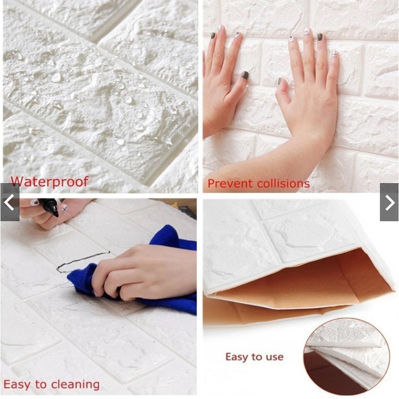Xốp Dán Tường Giả Gạch Miếng Dán Tường Sốp Dán Tường Miếng Dán Tường 3d Giá Rẻ Tốt Nhất