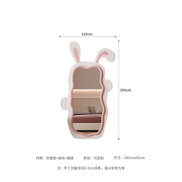 GƯƠNG THỎ SIZE ĐẠI HÀNG LOẠI 1 - 100% GIỐNG HÌNH