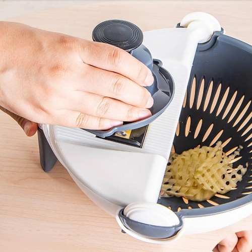 BỘ RỔ ĐA NĂNG NHÀ BẾP 7 LƯỠI NẠO KÈM DỤNG CỤ NẠO TIỆN LỢI