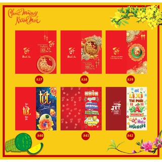 2000 bao lì xì 2021 khách đã chọn mẫu