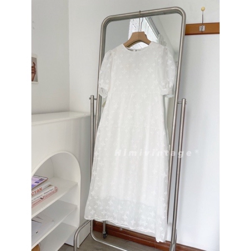 Pass váy dài nơ lưng size M