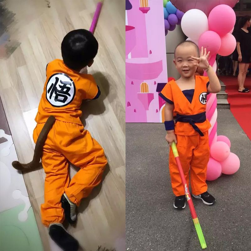 Bộ Đồ Hóa Trang Nhân Vật Goku Trong Phim Hoạt Hình Dragon Ball
