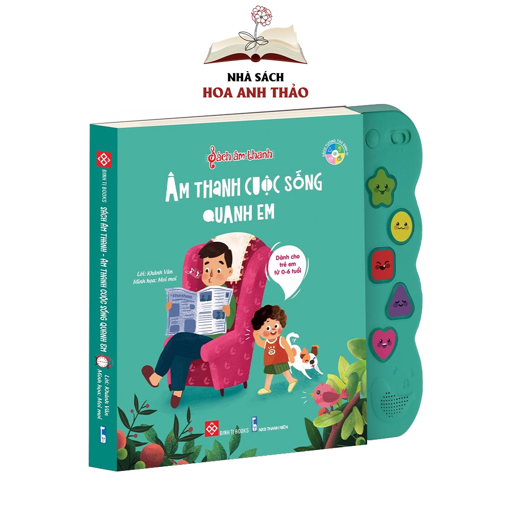 Sách âm thanh Đinh Tị - Nhiều chủ đề lẻ tùy chọn dành cho trẻ từ 0-6 tuổi