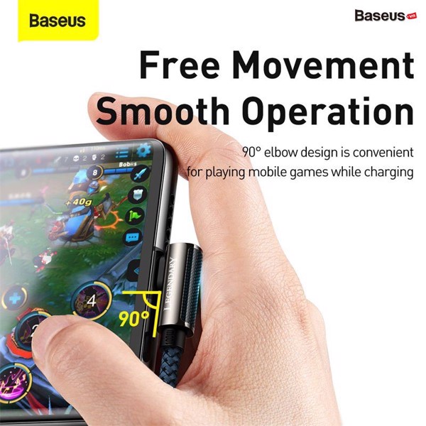 Dây sạc 2 đầu type c 100w Baseus dài 2m 1m - Cáp type c to type c cho samsung xiaomi laptop ..