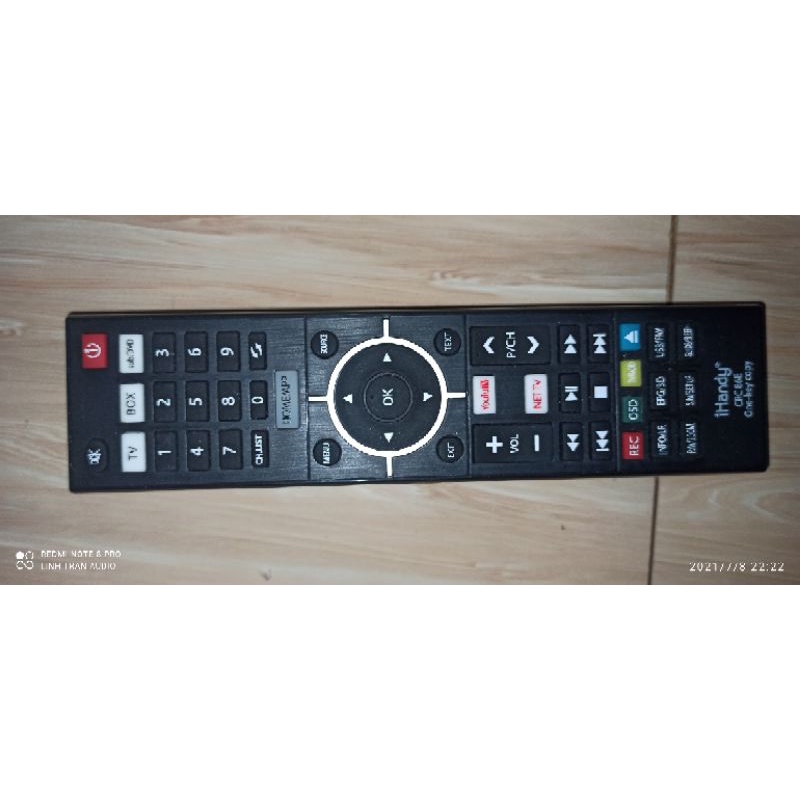 Remote học lệnh Dàn Âm Thanh -Đầu CD-DVD-HDD Nội Địa Nhật