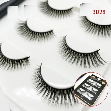 Hộp 3 đôi mi chồn cao cấp 3D Glam – Volume – Sexy