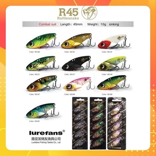Sét 5 con cá sắt lurefans r45