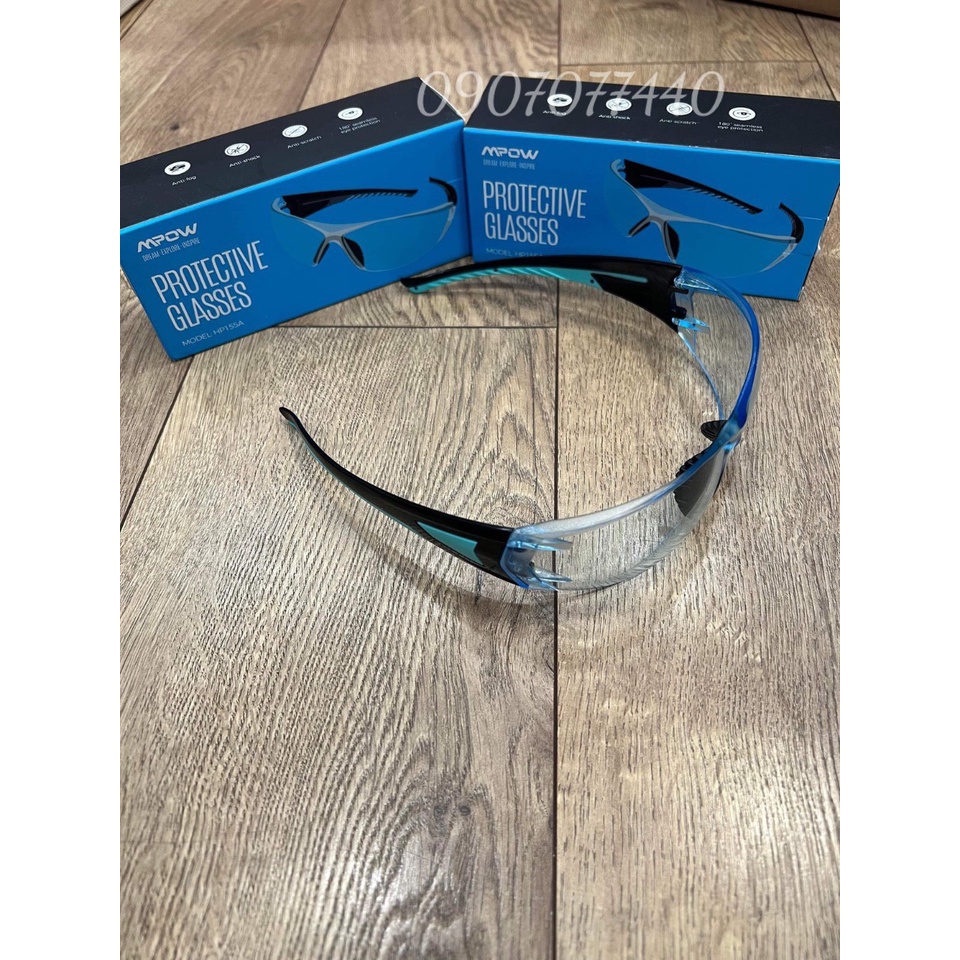 Mắt kính bảo hộ Mpow Protective Glasses bảo vệ mắt khỏi bụi bẩn côn trùng - EDS Hàng Mỹ