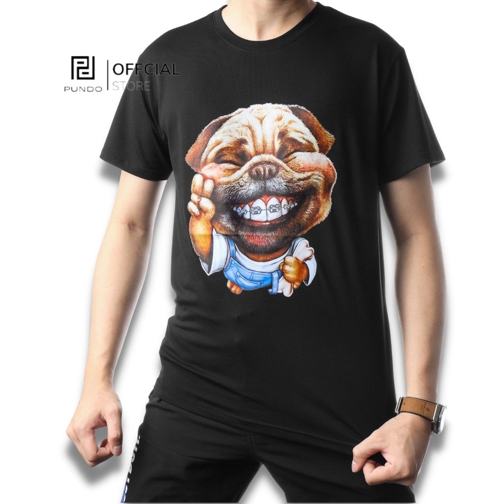 Áo thun unisex nam cổ tròn đẹp ngắn tay chất vải cotton cao cấp, in hình năng động PUNDO ATPD61