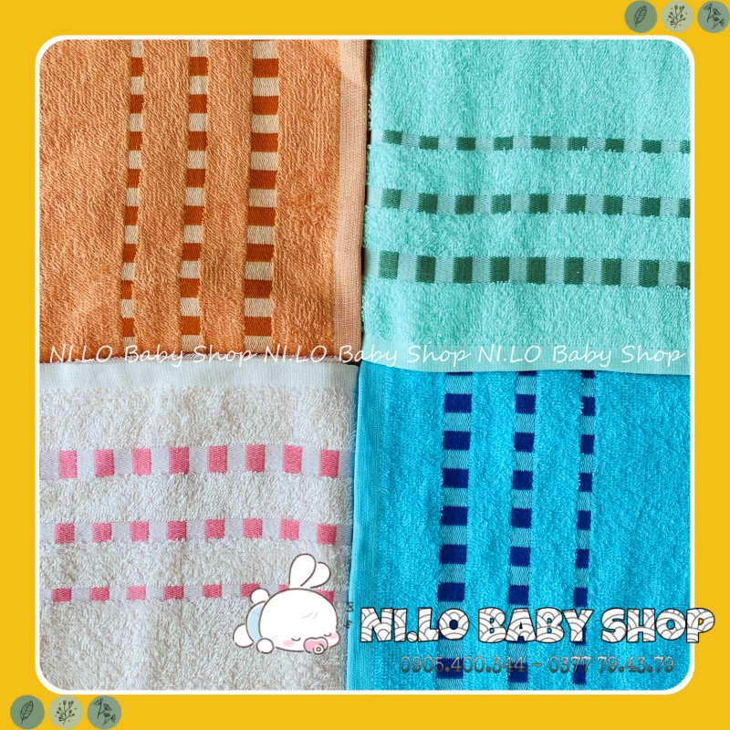 Khăn tắm Hải Cẩu | Khăn quấn cho bé | Khăn tắm cho bé 100% Cotton 50x100cm (nhiều màu)