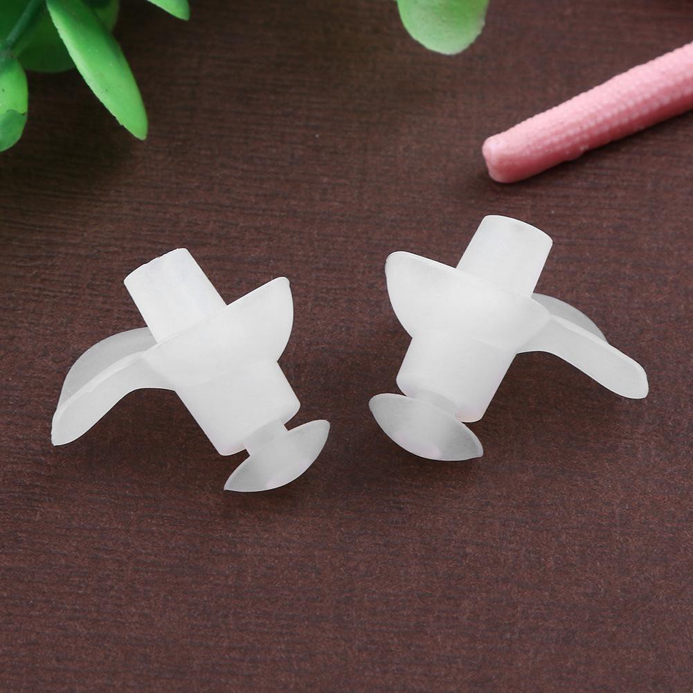 Mini Flower Shape Waterproof Soft Silicone Earplugs for Summer Swimming Diving