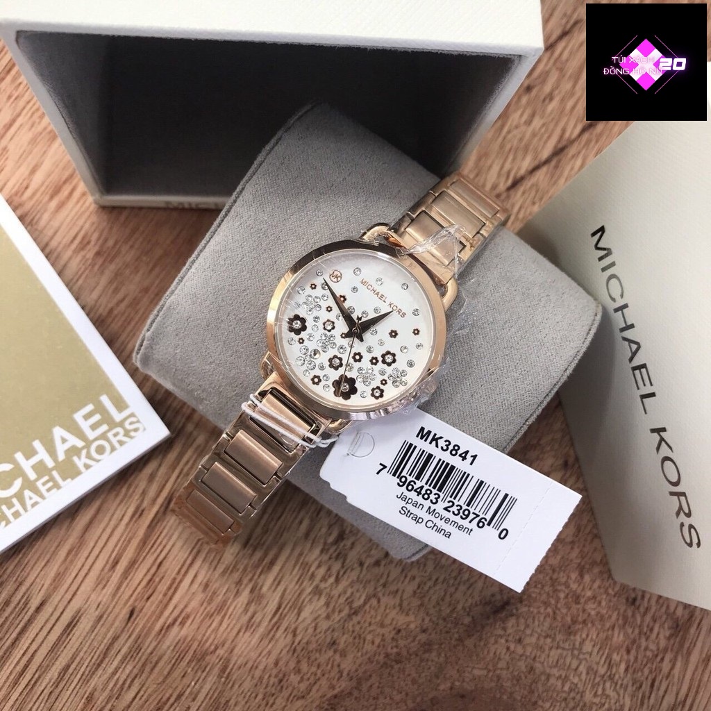 Đồng hồ MK nữ Authentic - Đồng hồ Michael Kors nữ Authentic MK3841 các màu