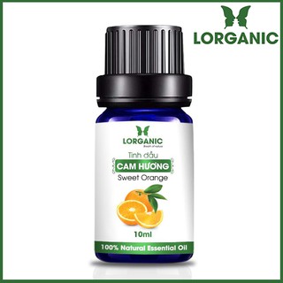 Tinh dầu hương cam Hương Lorganic Sweet Orange 100% Natural Essential Oil thumbnail