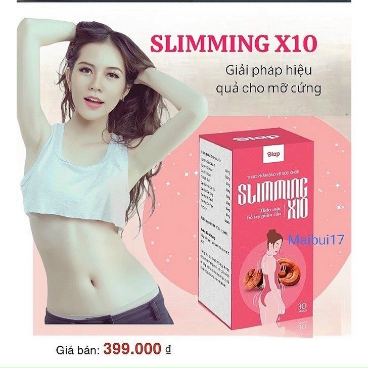 Giảm Cân Slimming X10 Olap - Giảm Cân Dành Cho Người Khó Giảm Cân
