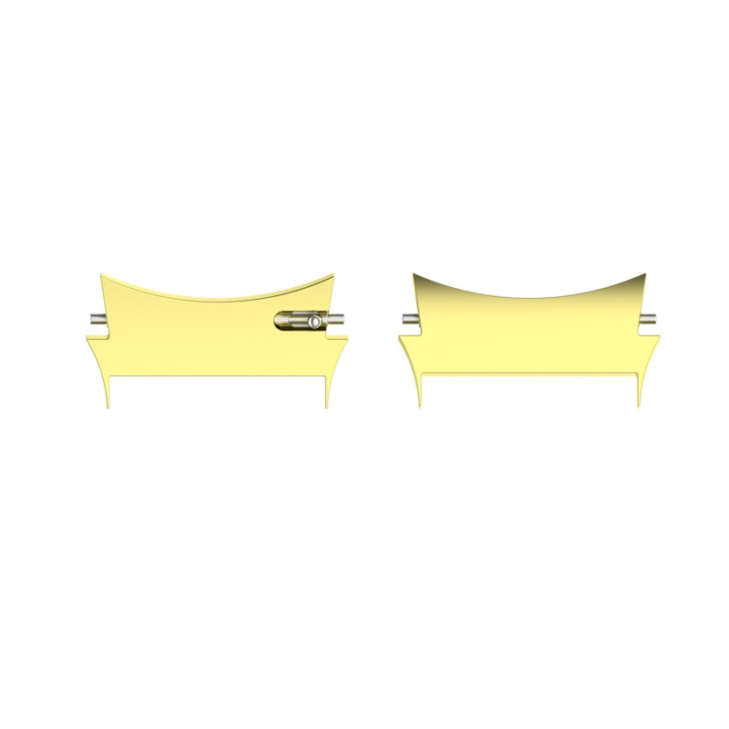 Set 2 Đầu Nối Bằng Thép Không Gỉ Cho 5 40mm 44mm 5 40mm 44mm Acces